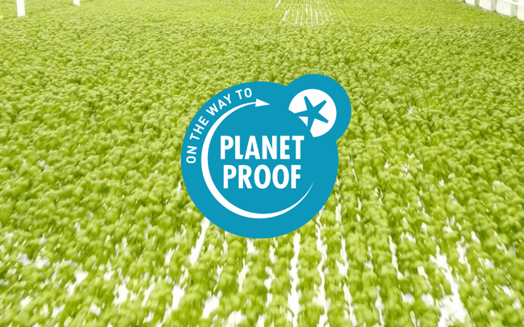 Al onze geteelde kruiden voldoen aan ‘On the way to PlanetProof’.